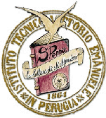  logo della biblioteca "Sandro Penna" ITC 'Vittorio Emanuele II' di Perugia 